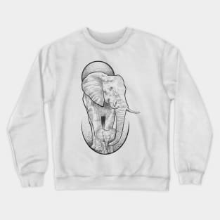 Elephant Family Crewneck Sweatshirt